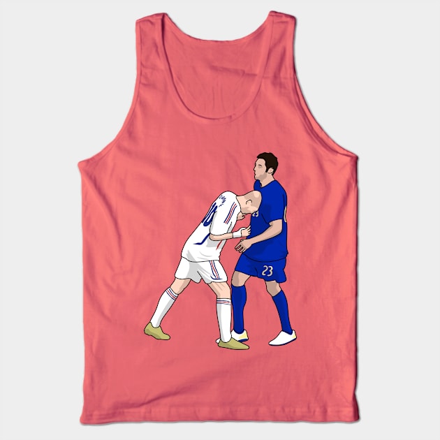 The headbutt zidane Tank Top by Rsclstar